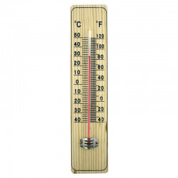 Θερμόμετρο τοίχου ξύλινο