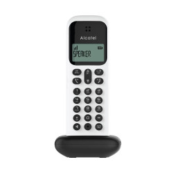 Τηλέφωνο ασύρματο λευκό ALCATEL D285