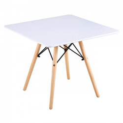 Τραπέζι παιδικό art wood kid 60χ60χ49εκ λευκό