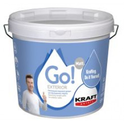 Kraft go exterior λευκό 0.75Lt