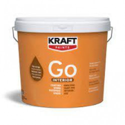 Kraft go!interior λευκό 9ltr