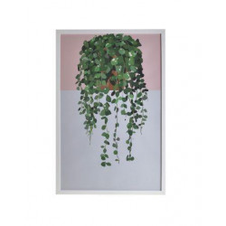 Πίνακας printed φυτό με πλαίσιο 40χ60εκ