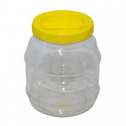 Βάζο πλαστικό 2ltr pet με καπάκι/λαβή