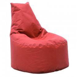 Πουφ πολυθρόνα υφασμάτινο αδιάβροχο κόκκινο